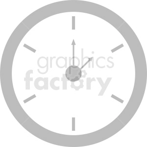 basic clock design clipart