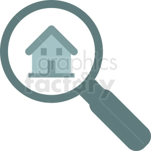 house searching icon vector