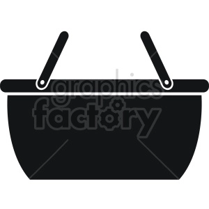 basket vector icon graphic clipart 5