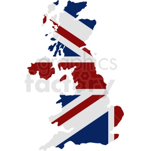 UK flag vector