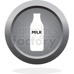 bottle of milk icon