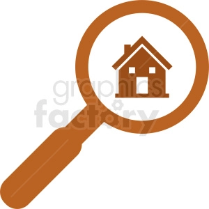 realestate searching vector icon