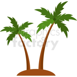 vector palm trees