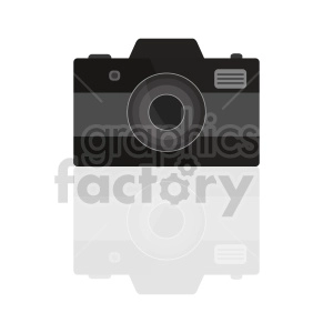 camera clipart with reflection