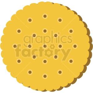 cracker vector flat icon clipart with no background