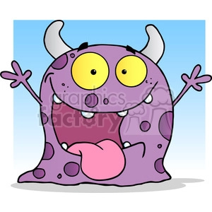 2486-Happy-Monster-Cartoon-Character