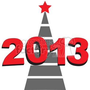 2013 New Year tree