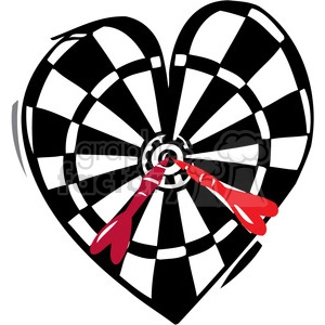 love dartboard bullseye