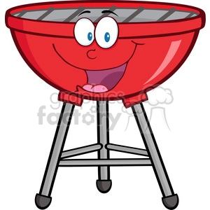 Royalty-Free-RF-Clipart-Red-Barbecue-Cartoon-Mascot-Character