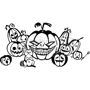 Halloween clipart illustrations 036