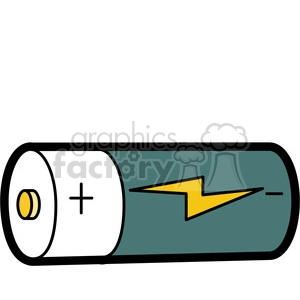 cartoon battery illustration graphic