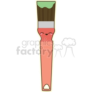 Paintbrush vector clip art image