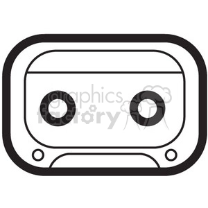cassette tape vector icon