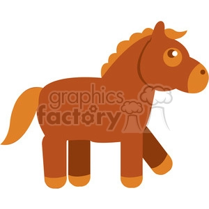 Horse vector image RF clip art