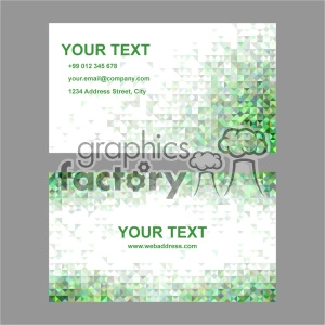 vector business card template set 024