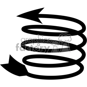 spiral arrow vector design 13