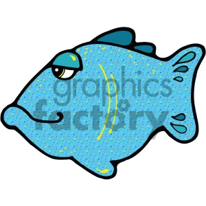 cartoon vector fish 009 c
