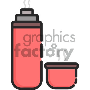 thermos vector royalty free art