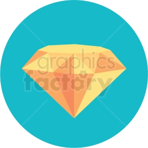 diamond icon with blue circle background