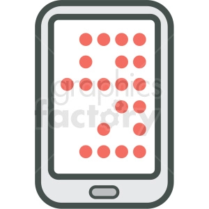 mobile development smart device vector icon