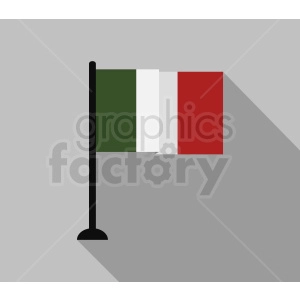 italian flag square design