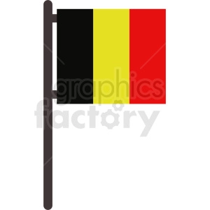 flag of belgium no background icon
