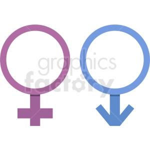 gender vector icons
