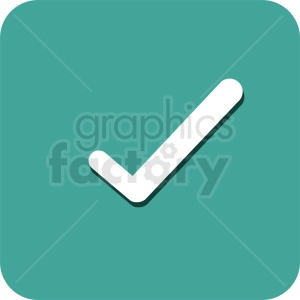 checkmark vector icon design