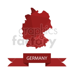 germany red vector clipart