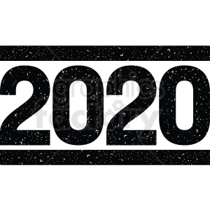 2020 clipart no background