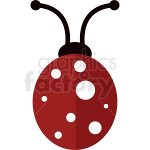 vector ladybug clipart no background