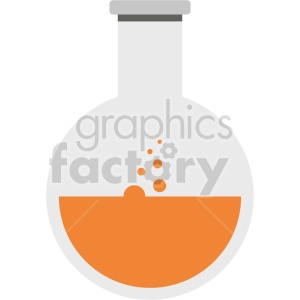 laboratory beaker vector icon graphic clipart no background