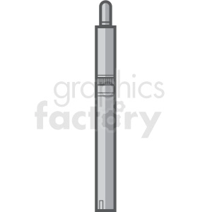 vape pen slim vector clipart