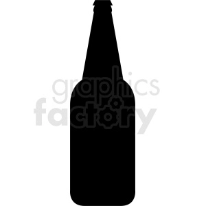 40oz bottle silhouette clipart