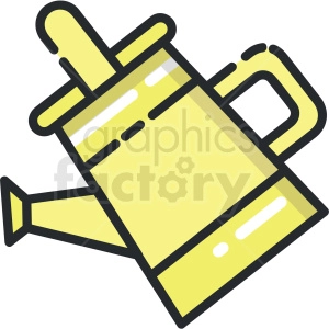 watering can vector clipart