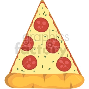 pizza slice vector clipart