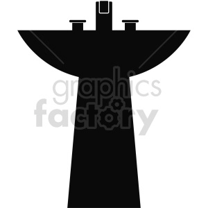 isometric sink vector icon clipart 4