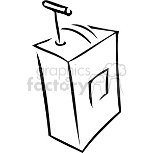 The clipart image shows a simplified, stylized representation of a dynamite detonator. This is indicated by the T-shaped plunger on top of a box, which is commonly associated with the classic mechanism used for detonating explosives like TNT.