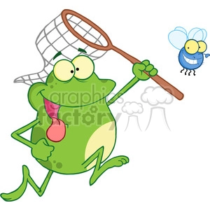 frog-chasing-fly-with-net