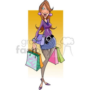 female shopper