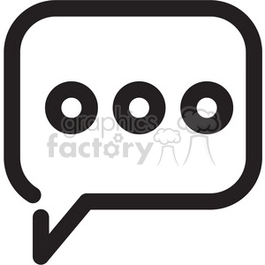 social media chat icon