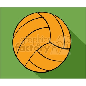 sports equipment volleyball illustration