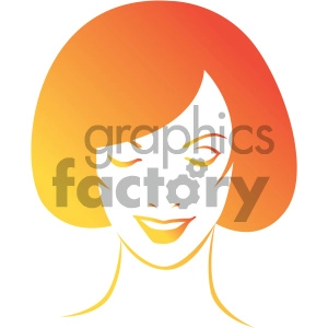 women head vector illustration