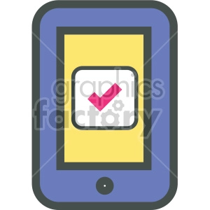 smart device vector flat icons