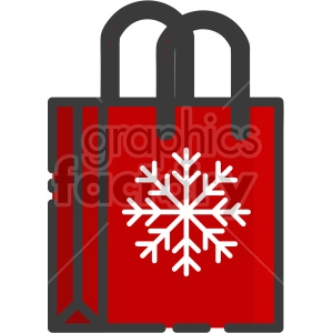 gift bag christmas icon