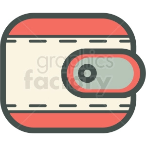 wallet vector icon
