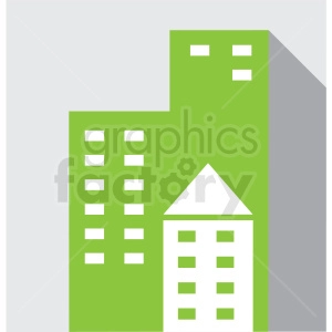 business with square background icon clip art