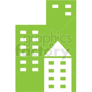 city buildings icon clip art