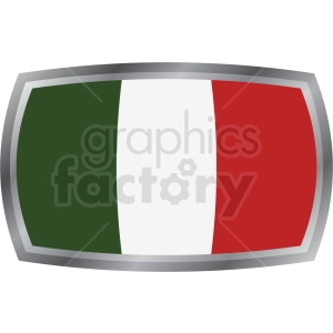 italian flag icon design