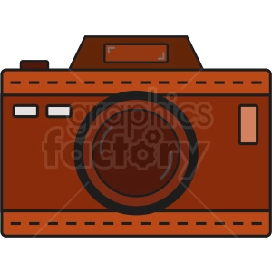 leather vector camera icon